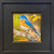 "Eastern Male Bluebird" - 6" x 6" Oil on Canvas