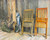 "The Back Porch" - 16" x 20" Oil on Canvas