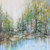 "Blue Ridge Mist I" - 30" x 30" Acrylic on Canvas SOLD