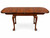 Queen Anne Butterfly Leaf Extension Dining Table Henkel Harris Wild Black Cherry