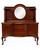 Edwardian Revival Mahogany Sideboard with an Integrated Mirror Backing