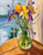 "Irises by the Lake" - 18" x 14" Oil on Linen