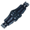 Stubben Equi-Soft Girth Black - With Black Lambskin 