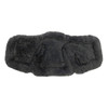 Stubben Equi-Soft Girth Black - With Black Lambskin 