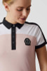 BVertigo - Alessa Ladies Technical Polo Shirt - Silver Pink