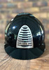 KEP - CROMO 2.0 HELMET - POLISH BLACK - CHROME FRAME & GRID 