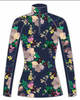 NEW SIZING!! Kastel Denmark UV Shirt - Navy Lush Gardens