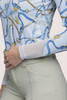 NEW SIZING!! Kastel Denmark UV Shirt - Light Blue Belt & Stirrups