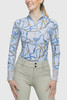 NEW SIZING!! Kastel Denmark UV Shirt - Light Blue Belt & Stirrups