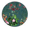 NEW SIZING!! Kastel Denmark UV Shirt - TEAL BOTANICAL -