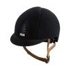 IN STOCK: KEP - CROMO 2.0 HELMET - VELVET BLACK - BEIGE STRAP