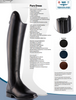 !! IN STOCK: Tricolore by DeNiro - PURO DRESS - BLACK SMOOTH LEATHER  EU38 MC/L