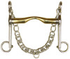 Weymouth GB with low port gold brass 18mm 