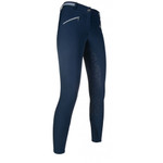 HKM Breeches -Summer Elemento Stripe - Navy