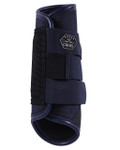 QHP Eventing Boots Technical - Hind Legs - Black