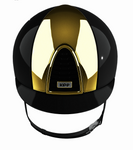 KEP - CROMO 2.0 HELMET -  POLISH METAL BLACK & MIRROR GOLD  -