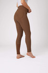 Horze - Breeches Desiree  - High Waist - Silicone seat - Bison Caramel Brown