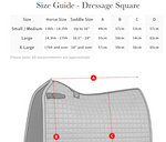 LeMieux - Sensitive Dressage Square - White - Large