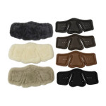 Stubben - Detachable Equi-Soft  Black Leather Pad - For Girth