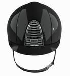 IN STOCK: KEP - CROMO 2.0 HELMET - POLISH BLACK - CRYSTAL FRAME