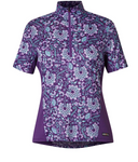 Always Cool Ice Fil® Short Sleeve Shirt - Iris Lucky Paisley