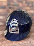 IN STOCK: KEP - CROMO 2.0 HELMET - BLUE POLISH/CRYSTALS/ ROSE GOLD