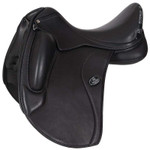 ACAVALLO - LEONARDO DRESSAGE SADDLE - WITH FLOCKED PANELS