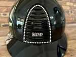 KEP - CROMO 2.0 HELMET - POLISH BLACK/CRYSTAL FRAME - CRISTALLI LOGO