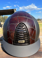 KEP - CROMO 2.0 HELMET - TEXTILE BROWN - CROCO