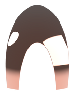 KEP ITALIA CROMO 2.0 - FRONT INSERT - MIRROR ROSE GOLD