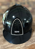 KEP - CROMO 2.0 HELMET - POLISH BLACK/CRYSTAL FRAME - CRISTALLI LOGO