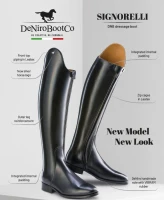 IN STOCK: DeNiro Signorelli  Dressage Boot - Indaco Blue EU38 MC/M