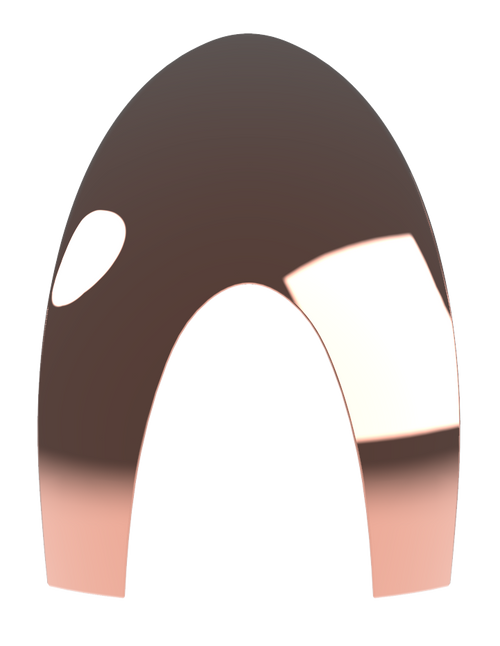 KEP ITALIA CROMO 2.0 - FRONT INSERT - MIRROR ROSE GOLD