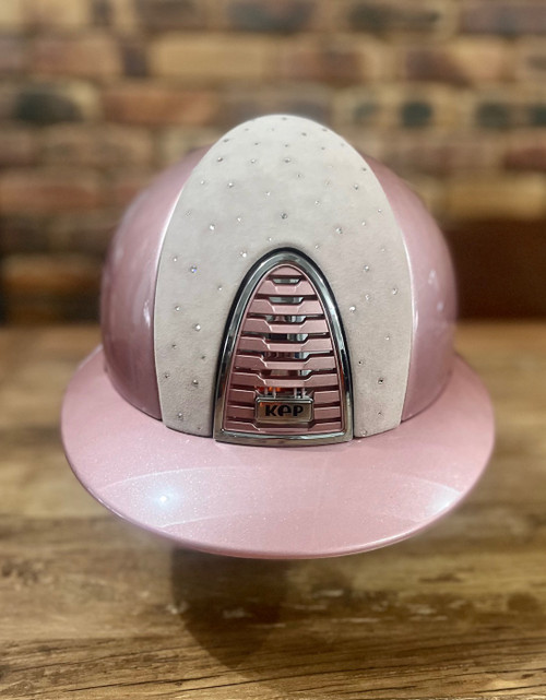 KEP - CROMO 2.0 HELMET - DIAMOND PINK -CHROME FRAME - POWDER HARNESS- GOCCIA POWDER PINK 