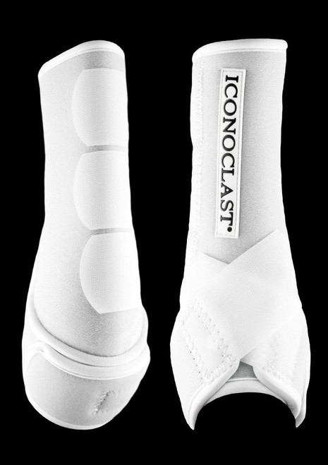 Iconoclast Complete Front, Hind and Bell Boot Combo Pack- White