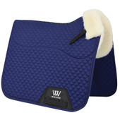 Woof Wear - Sheepskin DSG Saddlecloth - Vision Elegance - Navy - Full