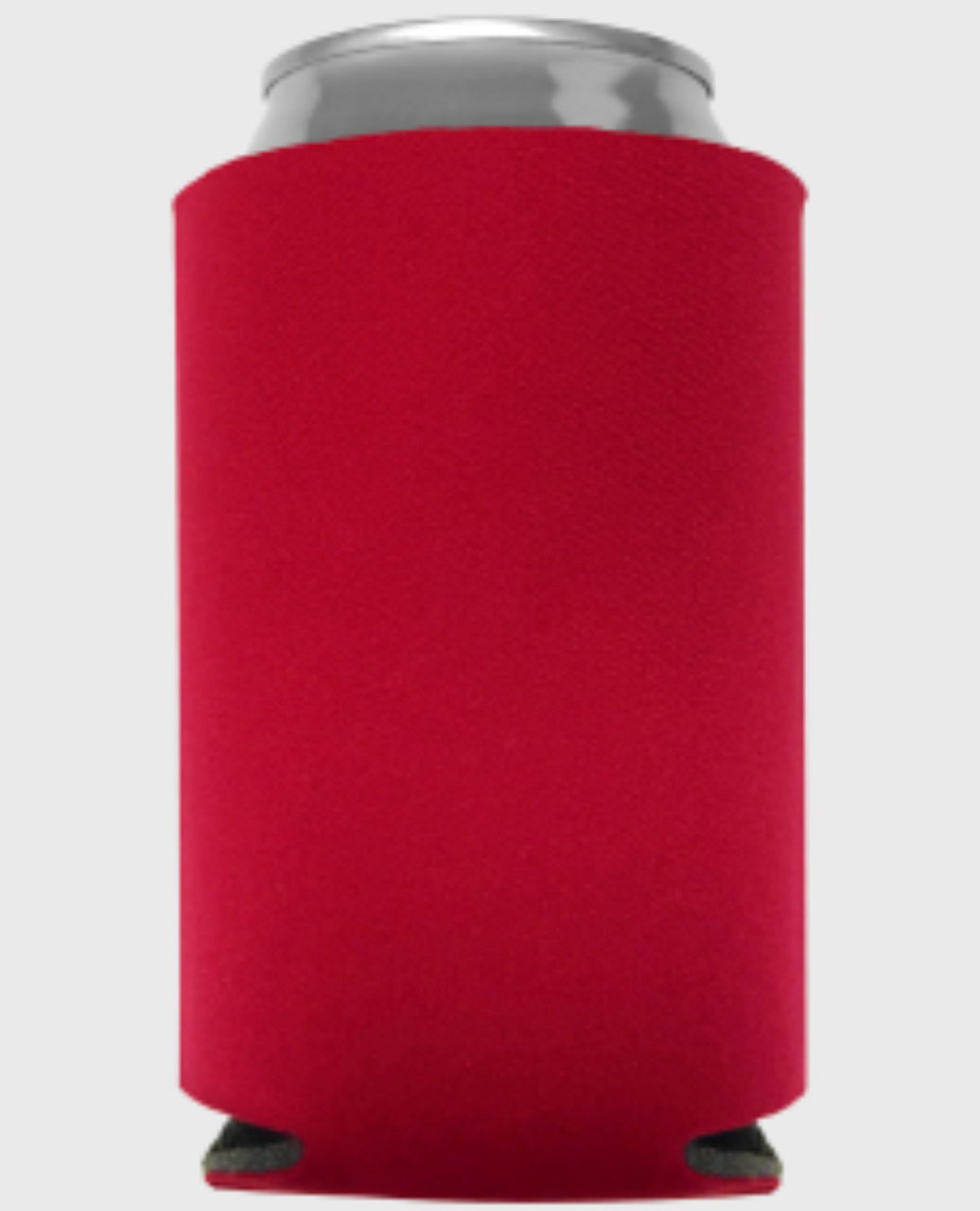 Red - Plain Koozie or Can cooler