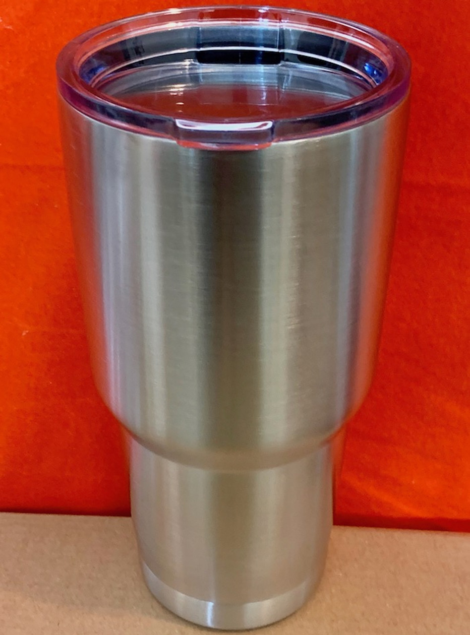 Tumbler 16 OZ, Double wall Travel Mug (Inner Stainless Steel, outer  transparent shell)