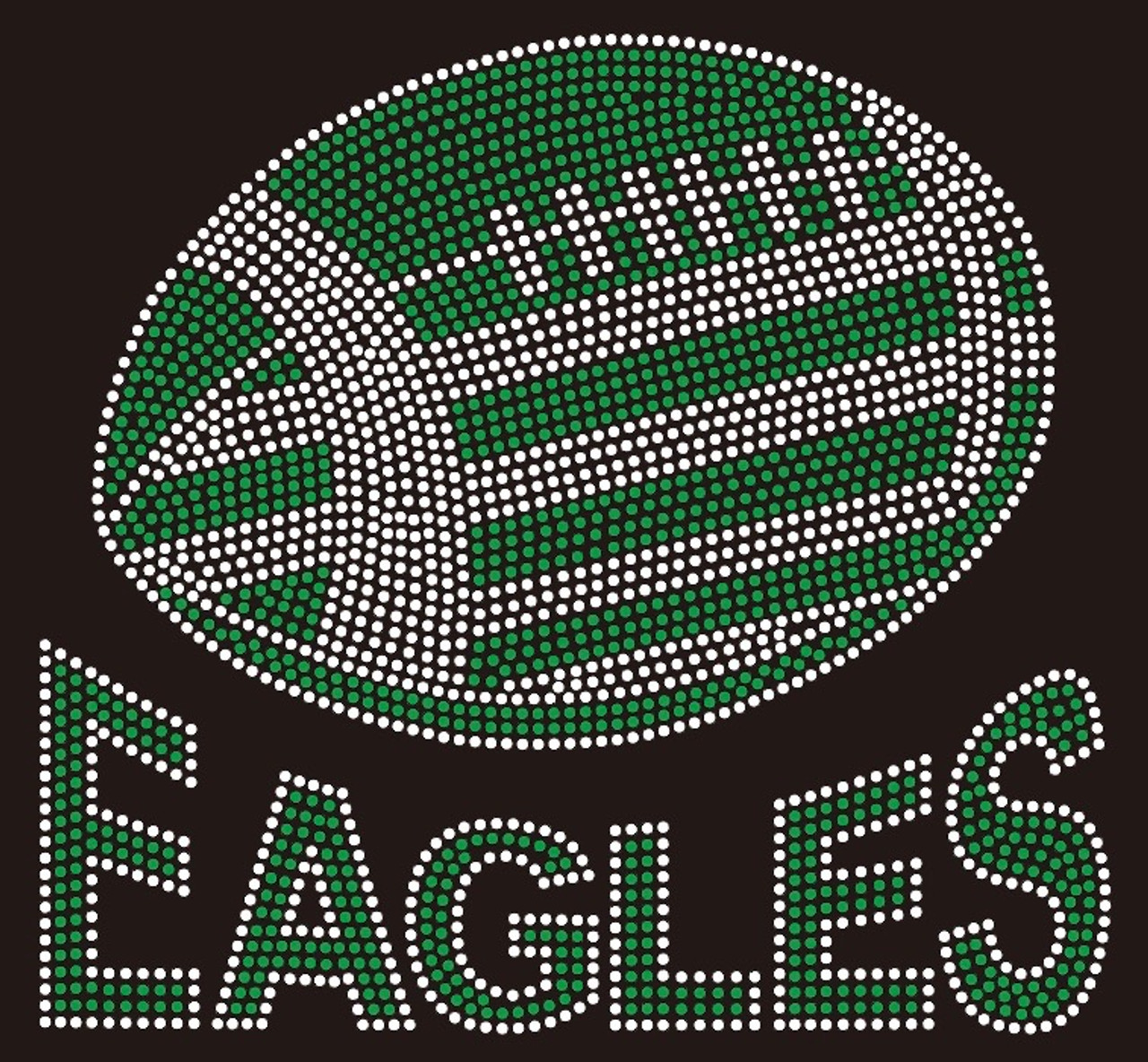 Philadelphia Eagles NFL Custom Name Mascot And Logo Pattern AOP