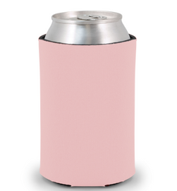 Pink - Plain Koozie or Can cooler