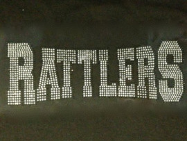 Rattlers Mascot Rhinestone Transfer Iron On Rattlers Mascot Rhinestone Transfer Iron On