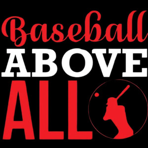 (2 Qty) Baseball Above All DTF transfer