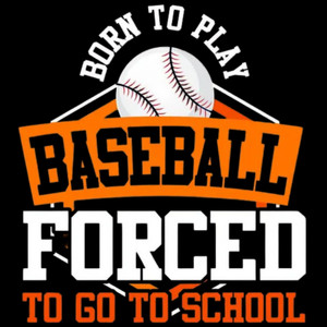 (2 Qty) Born To Play Baseball DTF transfer