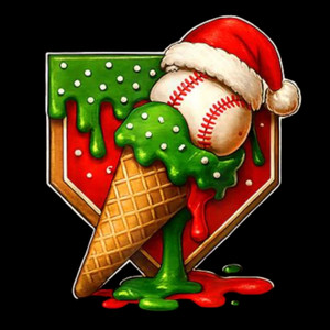 (2 Qty) Ice Cream Christmas DTF transfer