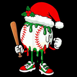 (2 Qty) Christmas Ball DTF transfer