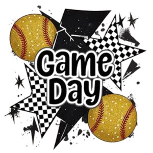 (Qty 2) Game Day DTF transfer