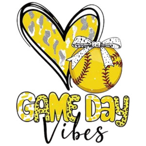 (2 Qty) Game Day Vibes DTF transfer