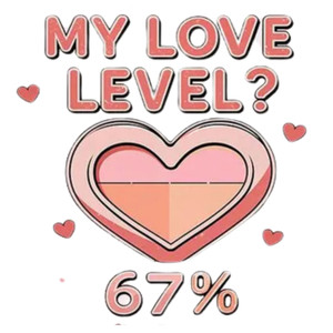 (2 Qty) My Love Level Six Seven DTF transfer