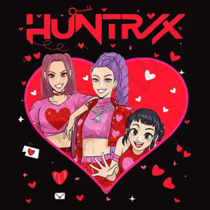 (2 Qty) Huntrex Heart DTF transfer