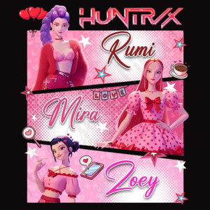 (2 Qty) Retro Rumi Mira Zoey Huntrex DTF transfer